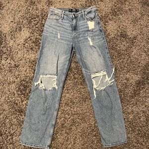 Light wash dad jeans